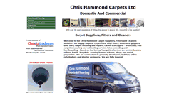 Desktop Screenshot of chrishammondcarpets.co.uk
